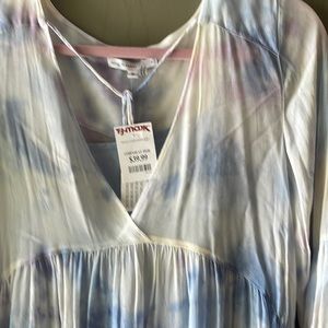 Multi-colored Chiffon Dress